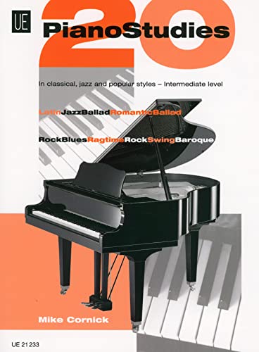20 Piano Studies: in classical, jazz and popular styles. für Klavier. von Universal Edition AG